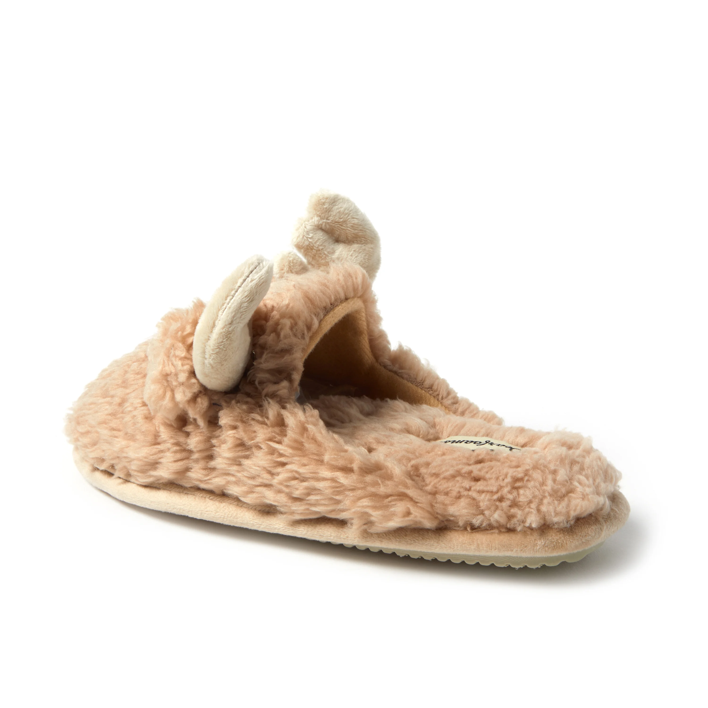 Dearfoams Women's Shay Reindeer Scuff Slipper