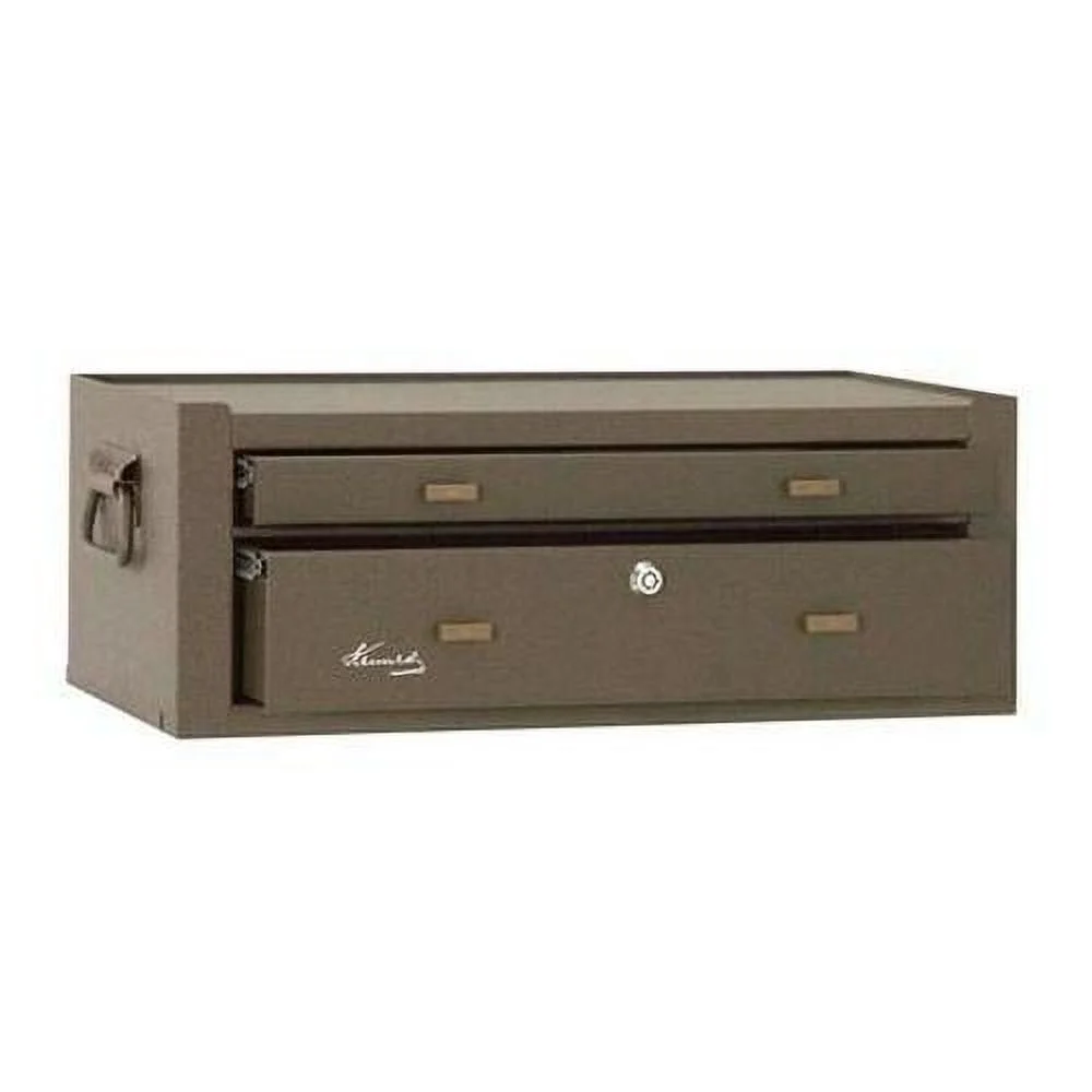 Signature Series Intermediate Chest, 2 Drawer, Brown, Steel, 21-1/2 in W x 9-1/2 in D x 8 in H