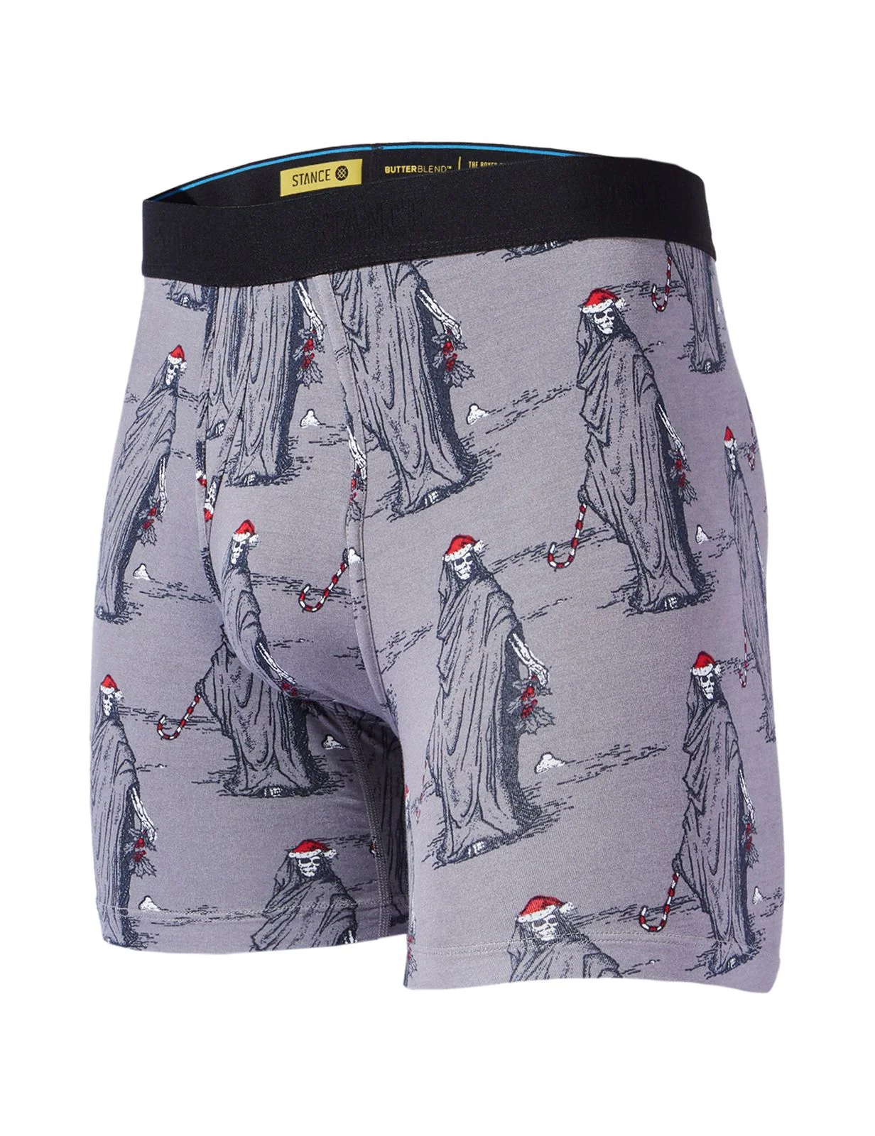 Stance Happy Holideath Boxer Briefs Grey men in size 32