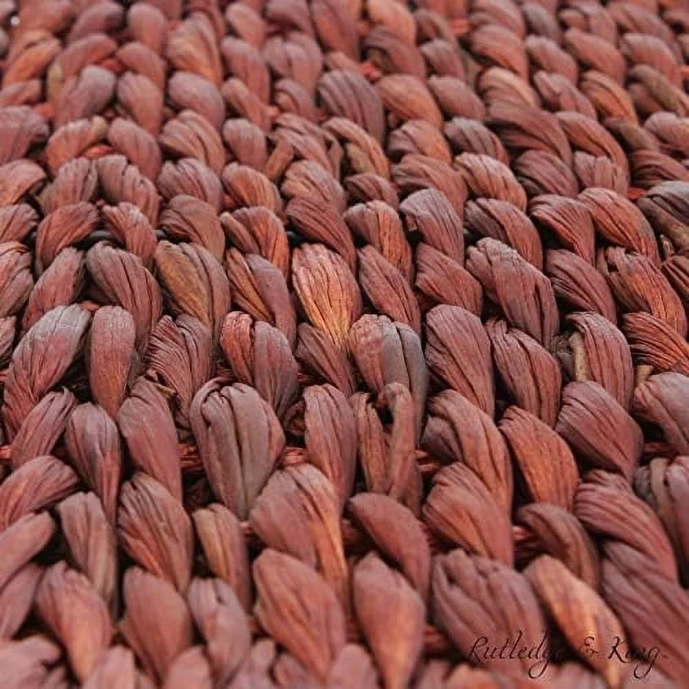 ZWNLKQG Seagrass Rolling File Cabinet - Home Filing Cabinet - Hanging File Organizer - Home and Office Wicker File Cabinet - Water Hyacinth  Basket for File  (Grey)