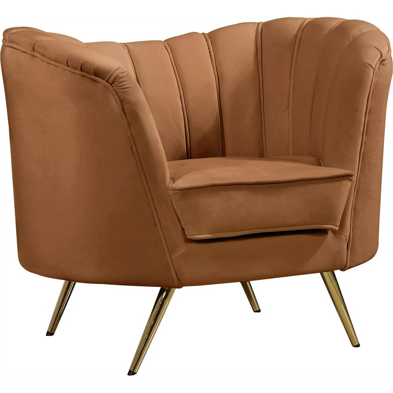 Meridian Furniture Margo Saddle Velvet Chair