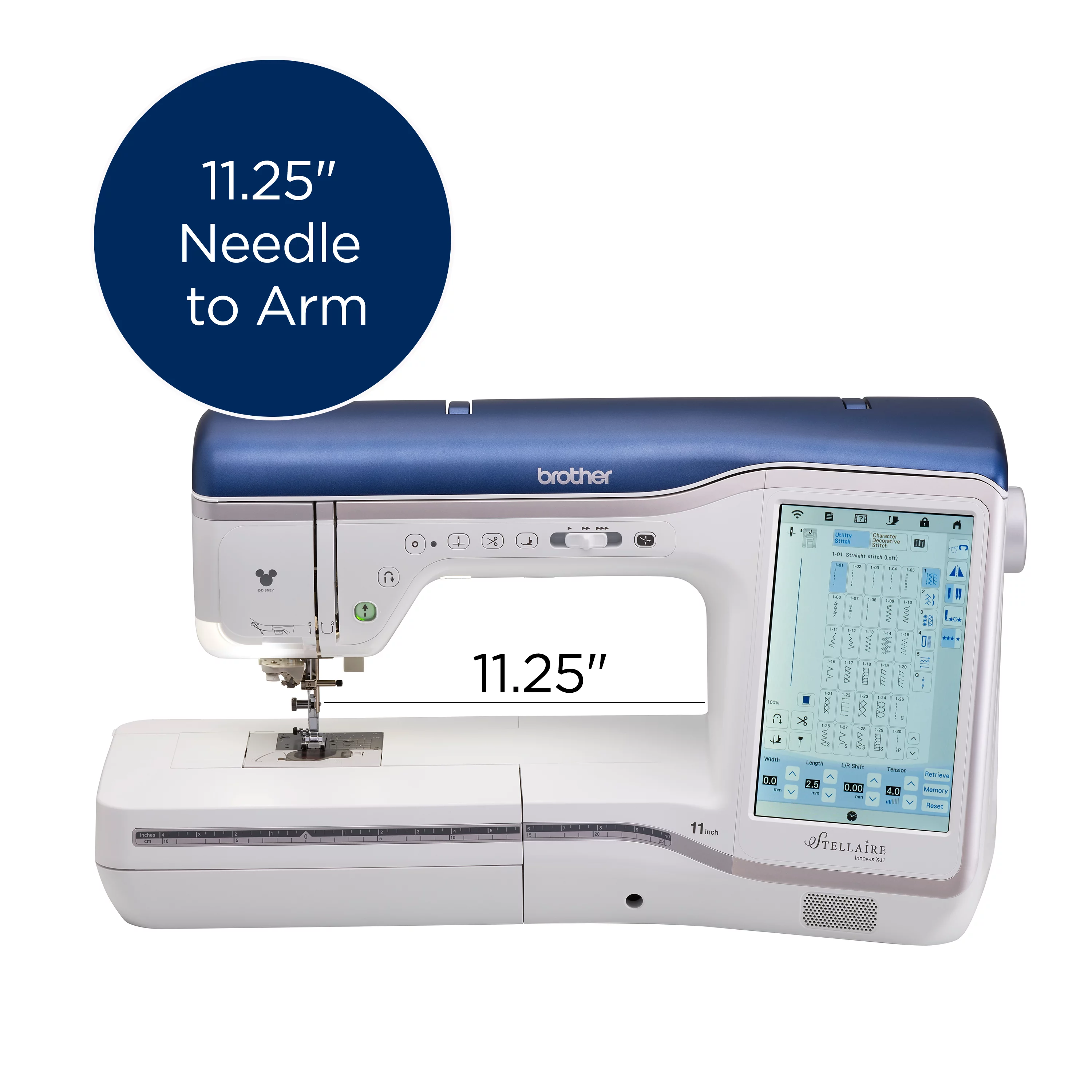 Brother Stellaire Innov-ís XJ1 Sewing, Embroidery & Quilting Machine with Advanced Features
