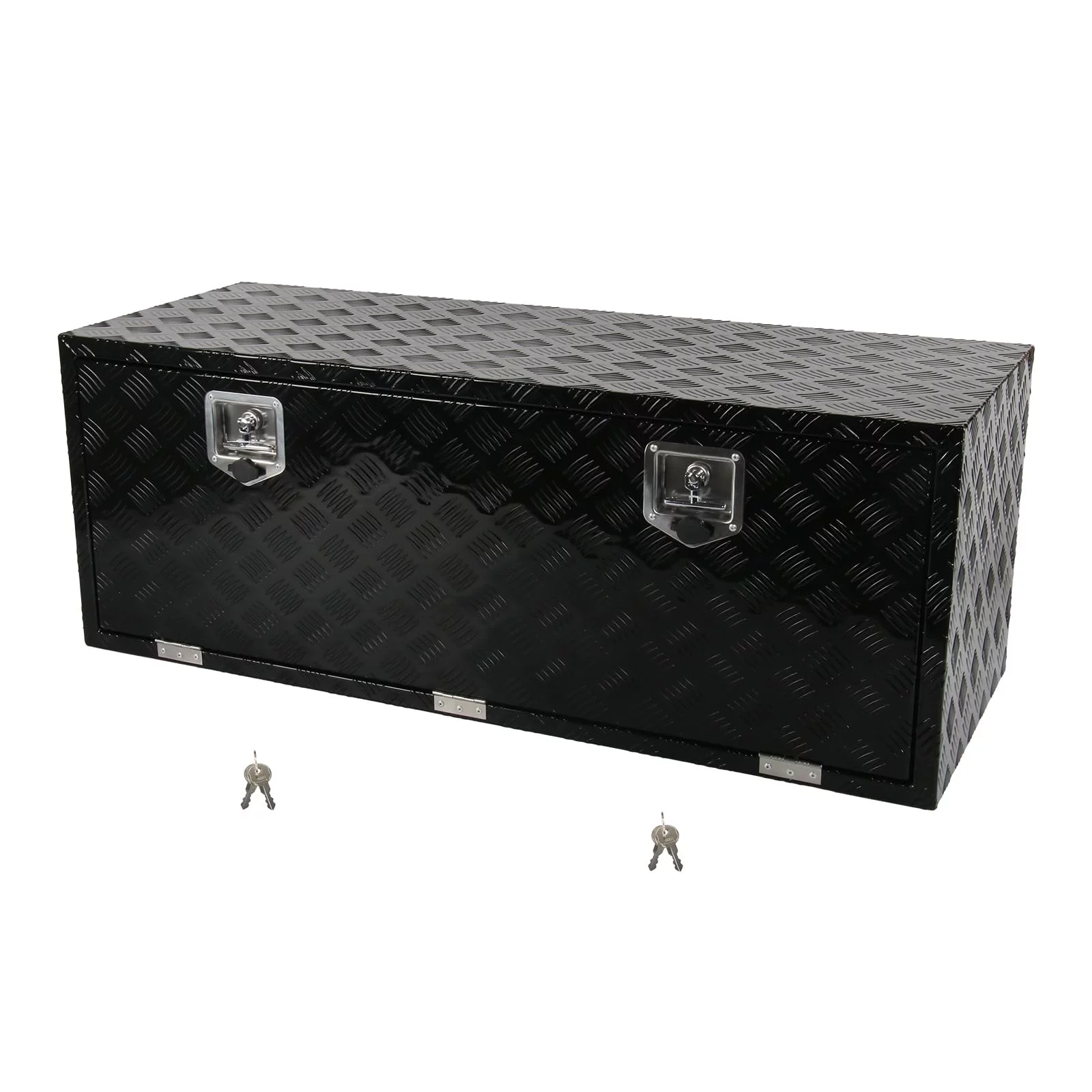 48 Inch Aluminum Tool Box Truck Underbody Toolbox Underbed Box ｗ/Lock 48 x 18 x 18 Inch