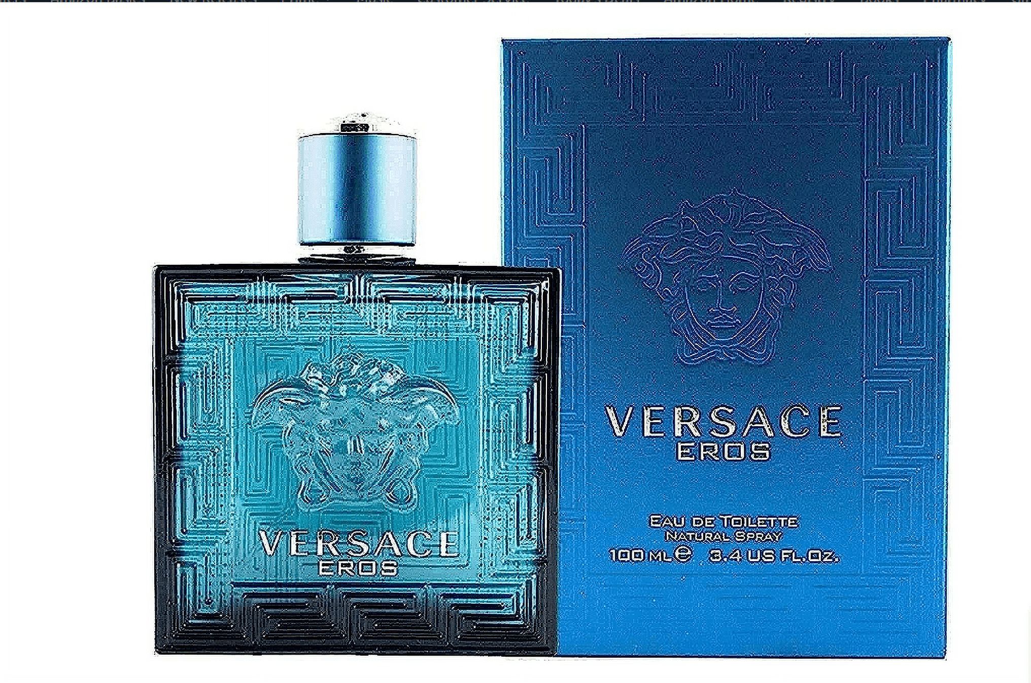 Ver-sa-ce Er-os E-au de Toi-lette Spray for Men, 3.4 Fl Oz