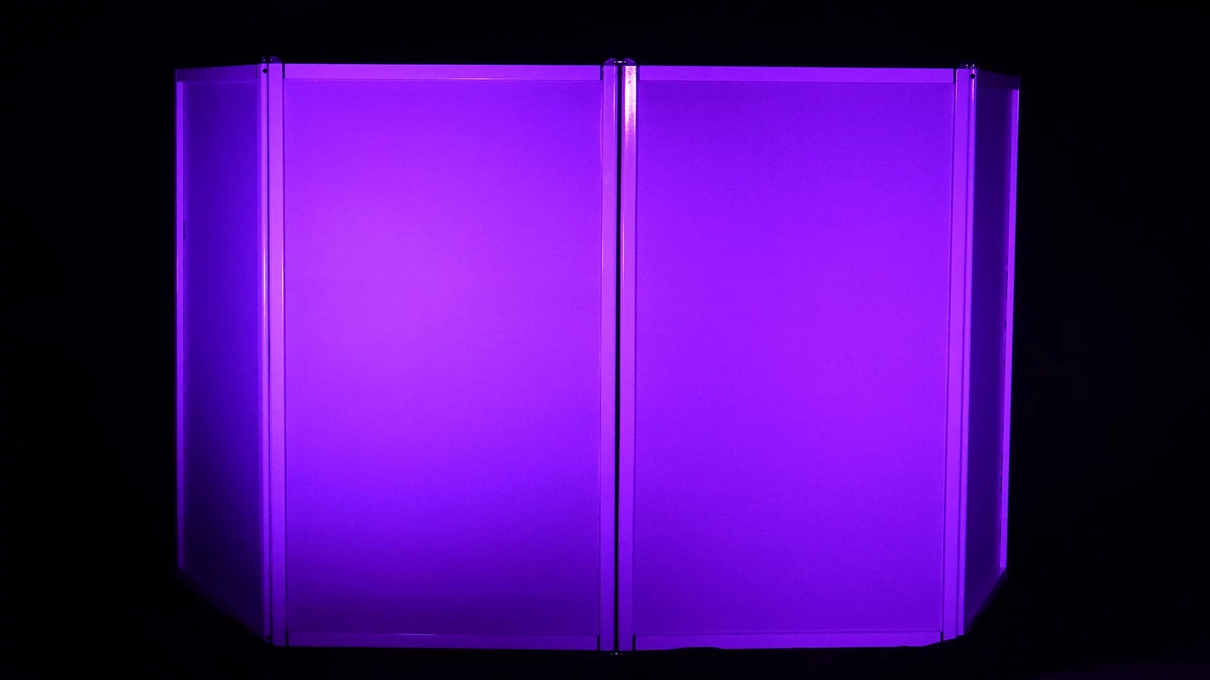 Rockville RFAAW DJ Event Facade Booth+Travel Bag+Scrim+Fog Machine+Gallon Fluid