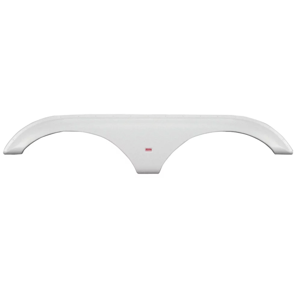Icon 01788 Tandem Axle Fender Skirt FS1788 for Dutchmen - Polar White
