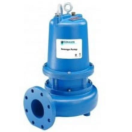 Goulds WS_D4 Series WS2012D4 Model 3888D4 Submersible Sewage Pump - 2 HP, 230V, 415 GPM Max, 34 ft Max