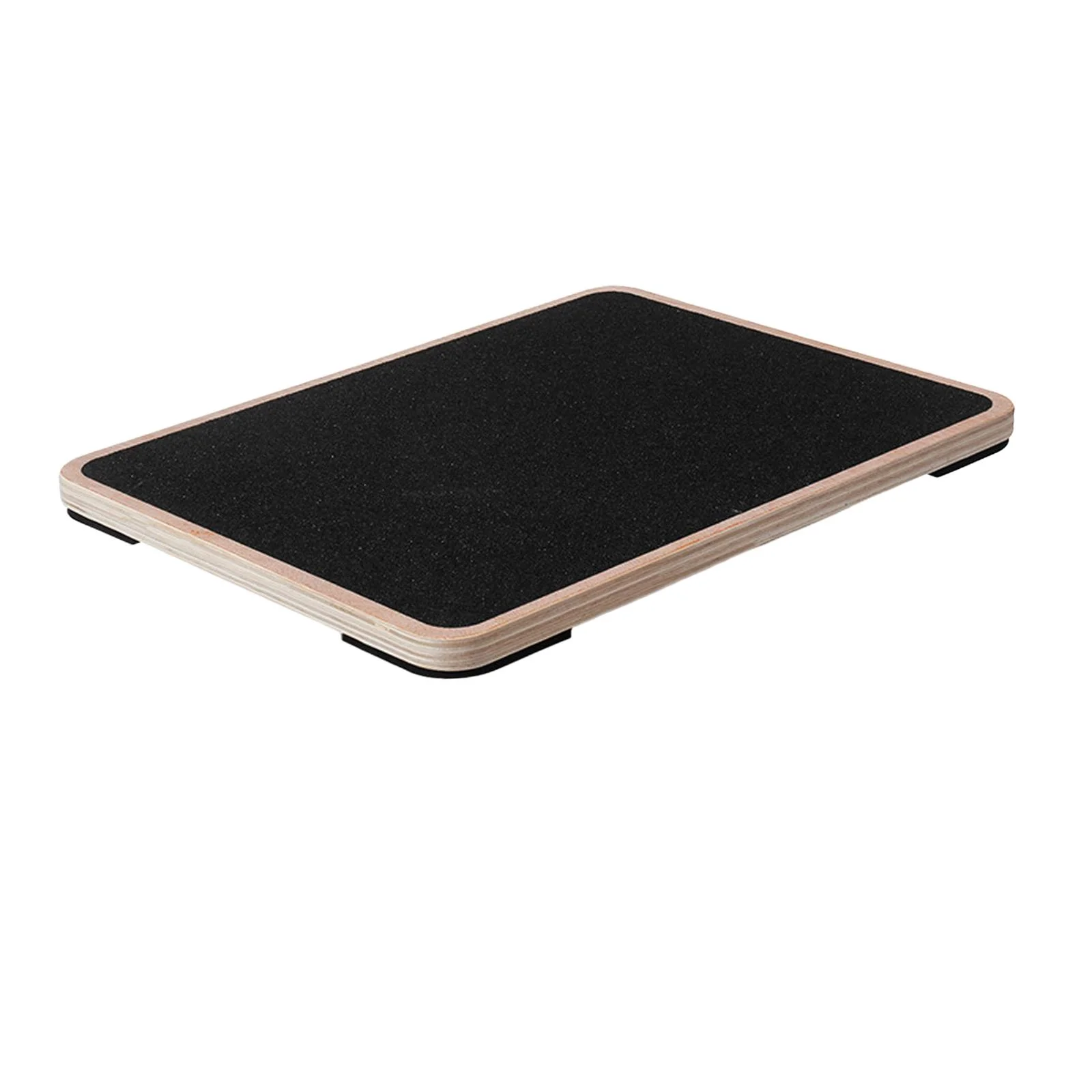 BAOSITY Wooden Balance Board, Balance Trainer, Professional Rectangular Non-Slip Wobble Board, Rocker Board for Stability Exercises in The Gym