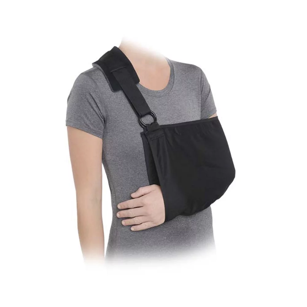 Advanced Orthopaedics Deluxe Universal Immobilizing Arm Sling and Shoulder Support for Rotator Cuff, Black