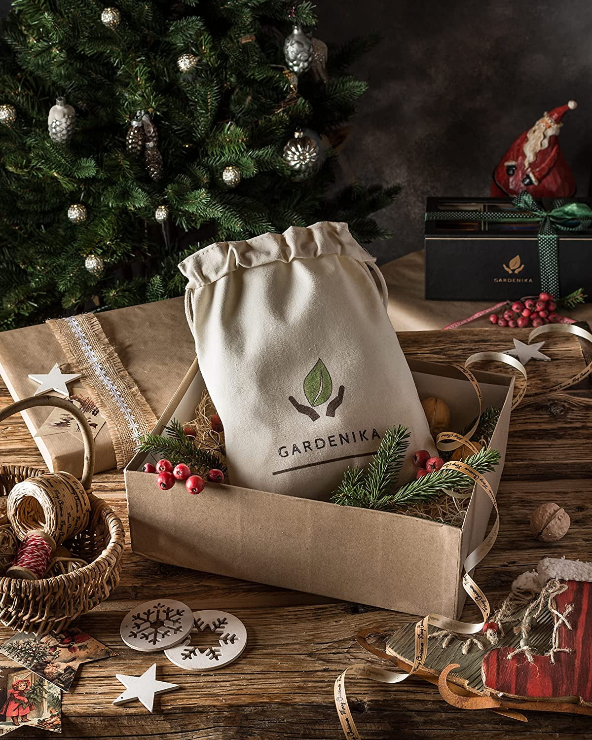 Gardenika Organic Loose Leaf Herbal Tea Set -  5 Pack Assortment (10 oz)