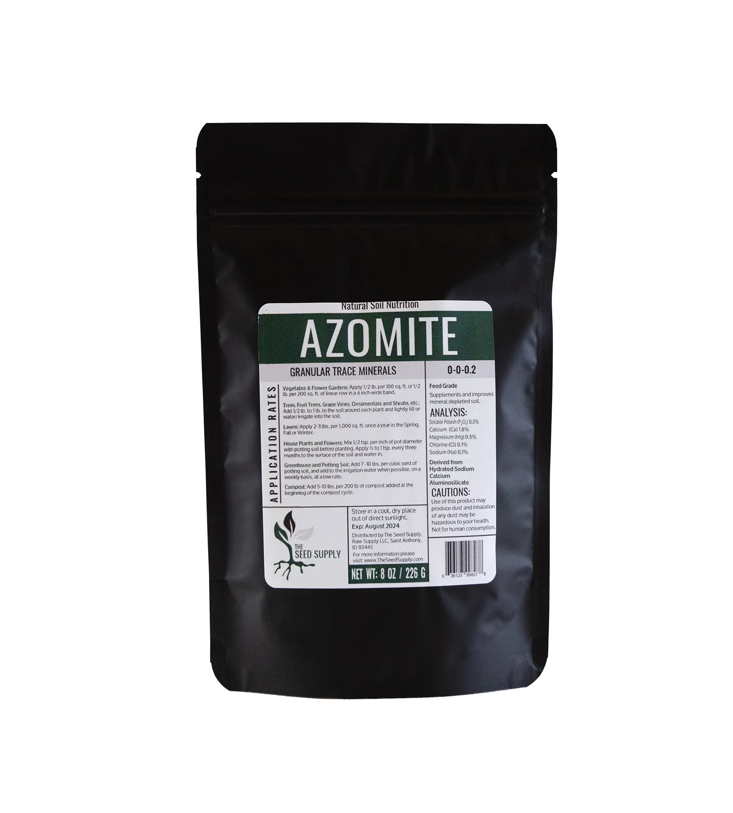 8 oz Granular Azomite Trace Mineral Fertilizer