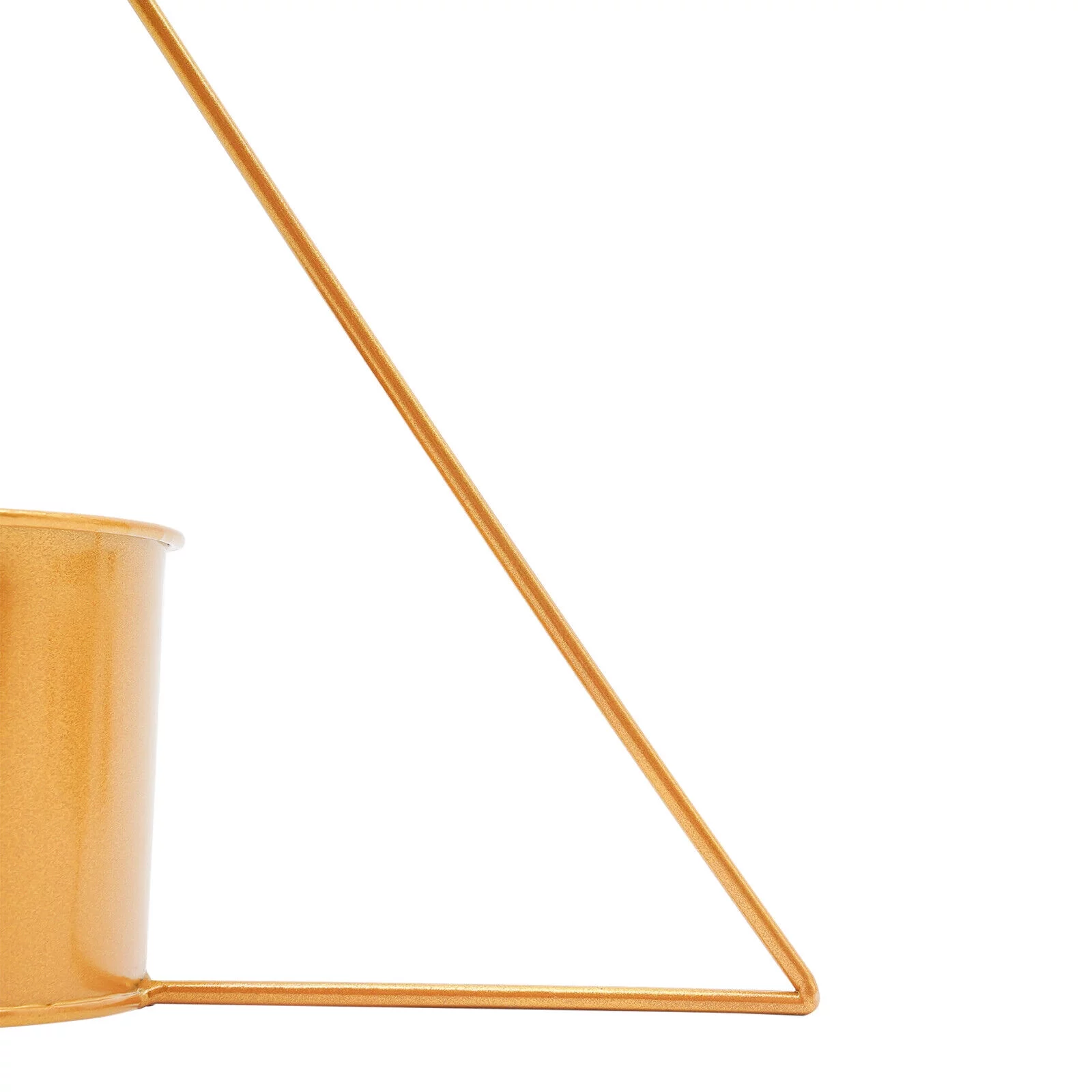 10pcs Modern Gold Geometric Iron Flower Vases Tabletop Metal Wedding Centerpieces Stand