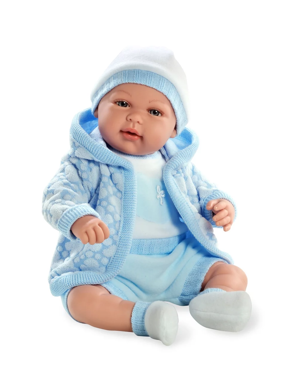 My Brittany's Baby Boy Doll In Blue- 17 Inches
