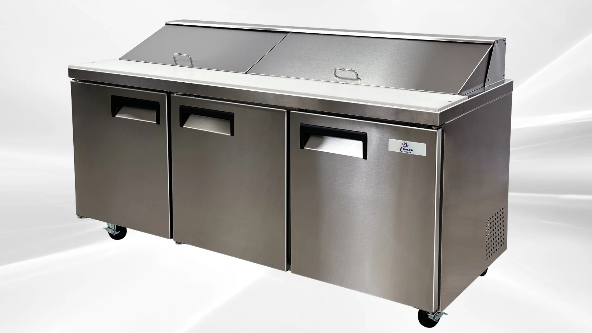 72 inches top two door Sandwich Prep Table NSF XSP72-2