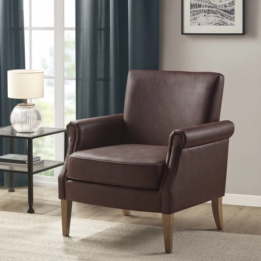 CoSoTower Faux Leather Accent Arm Chair