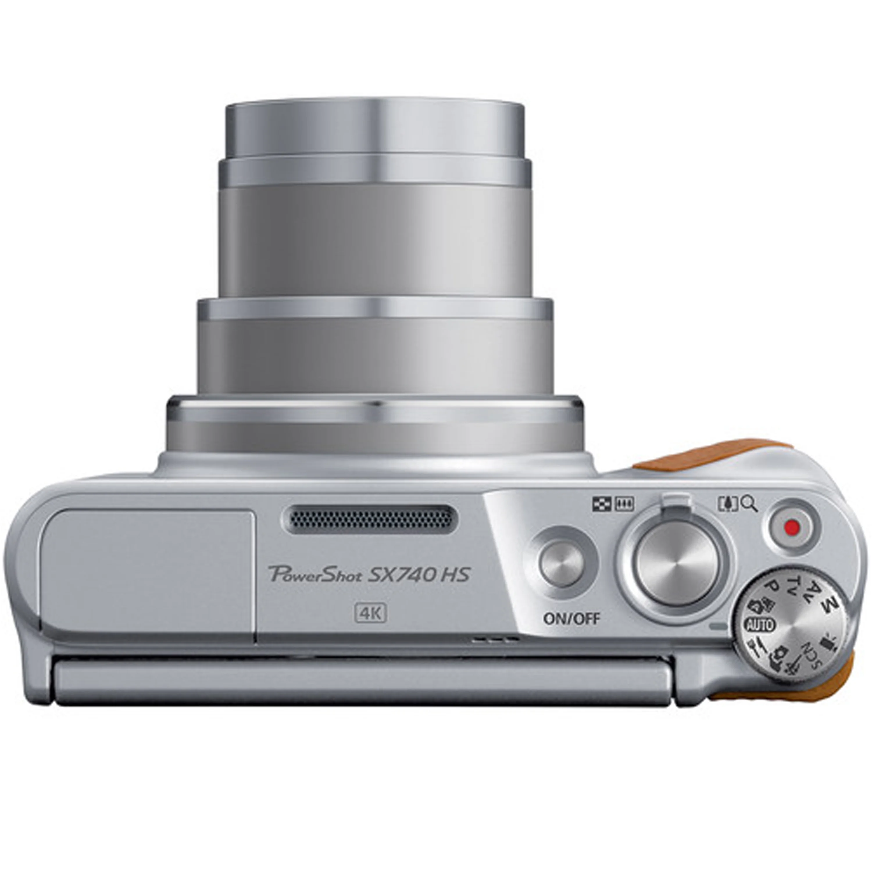 Canon PowerShot SX740 HS Digital Camera (Silver) With LED Video Light + 3 Extra Batteries + Two 64GB Memory Cards + Tripod + Case & More