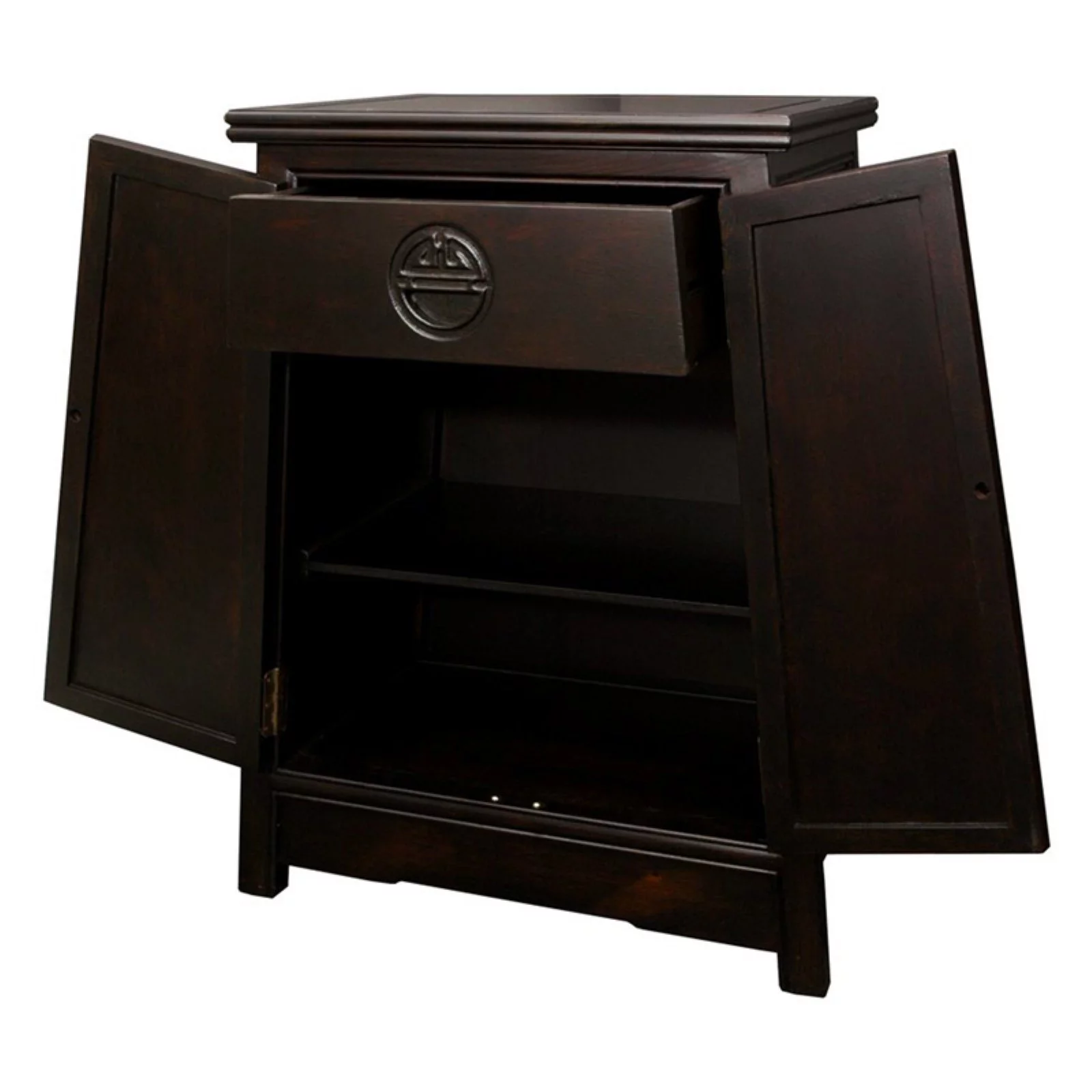 Oriental Furniture Rosewood Long Life Cabinet