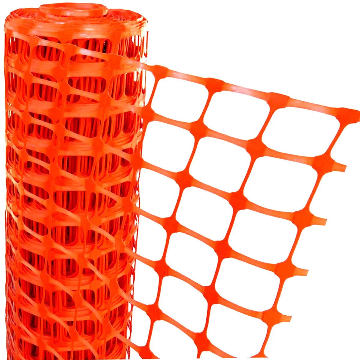Electriduct Plastic Garden Safety Netting Barrier Fence - Orange - 4 x 100 Feet