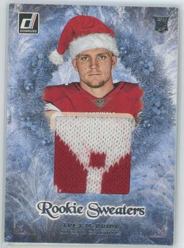 NFL 2022 Donruss Football Rookie Sweaters Trey McBride RHS-37 (Rookie Card)