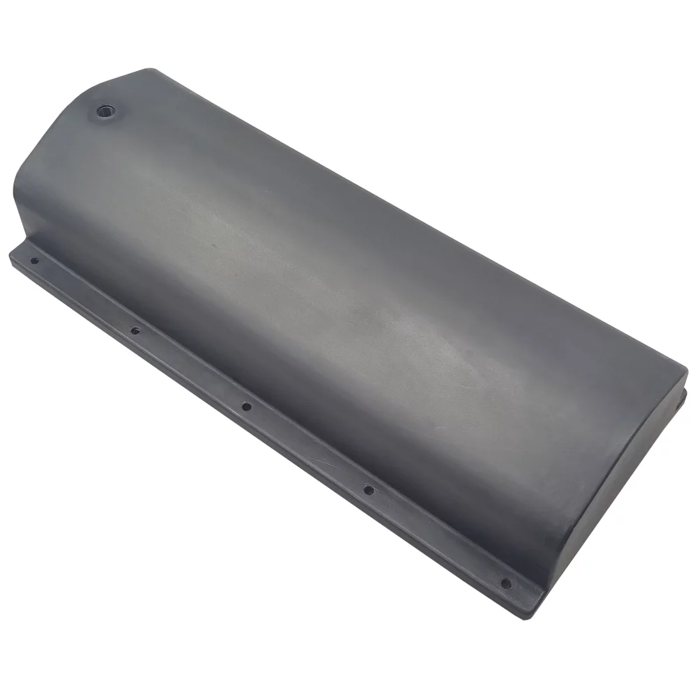 Techtongda 10 Gallon Waste Water Holding Tank for RVs/Campers Black