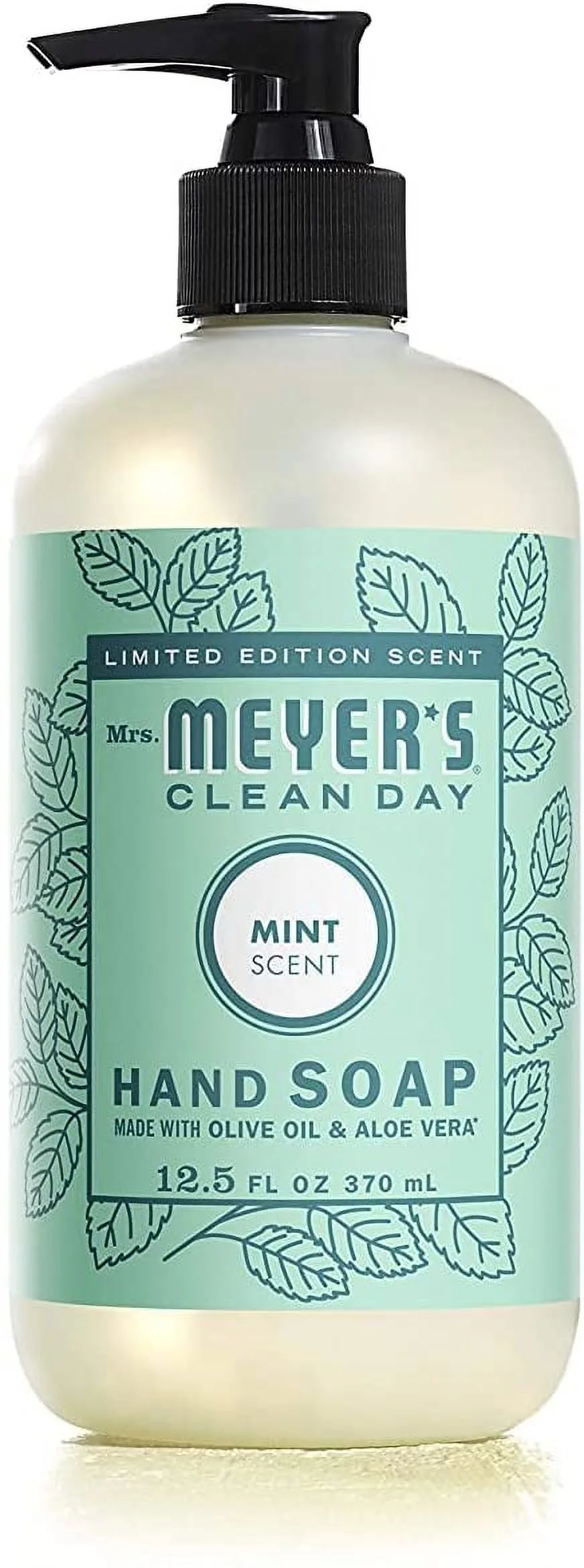 Mrs. Meyers Mint Kitchen Basics Bundle: 3 items 1 Dish Soap, 1 Hand Soap, 1 Everyday Cleaner