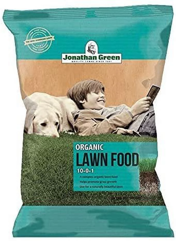 Jonathan Green & Sons Set of 3 7566565 Organic Lawn Food 10-0-1 5,000 sq. ft.