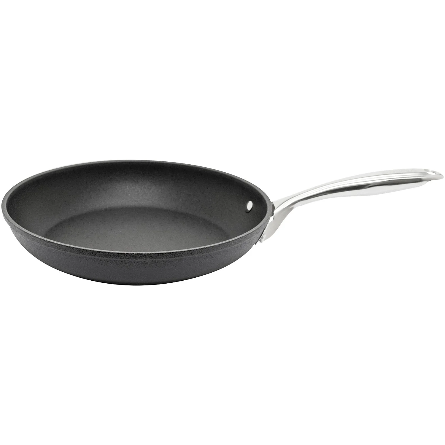 THE ROCK by Starfrit 11 in. Forged Aluminum Diamond Fry Pan Black (034722-004-0000) SRFT034722