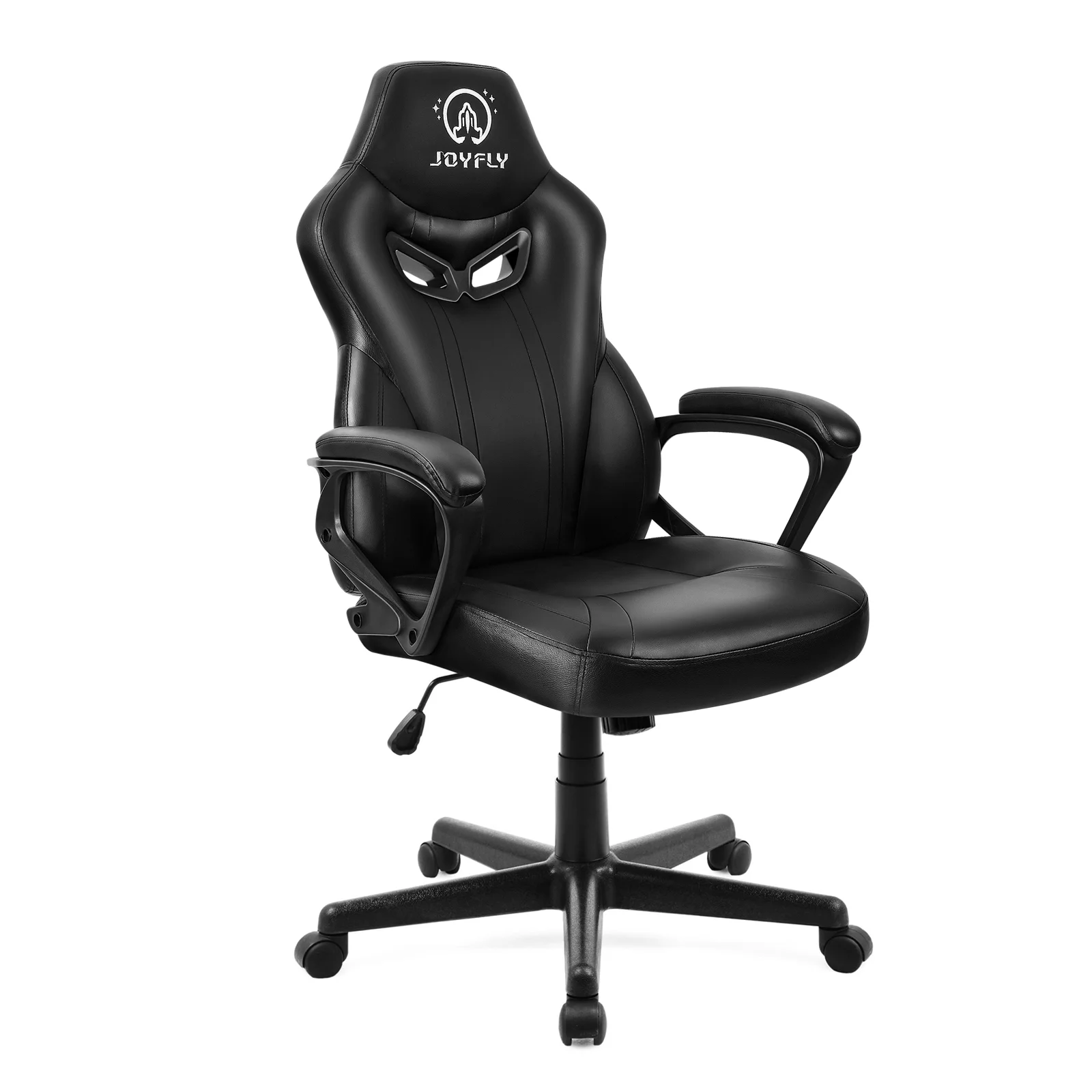 JOYFLY Gaming Chair, Gamer Chair Racing Style Game for Adults Teens, Ergonomic PC with Lumbar Support, 250lbs, Black