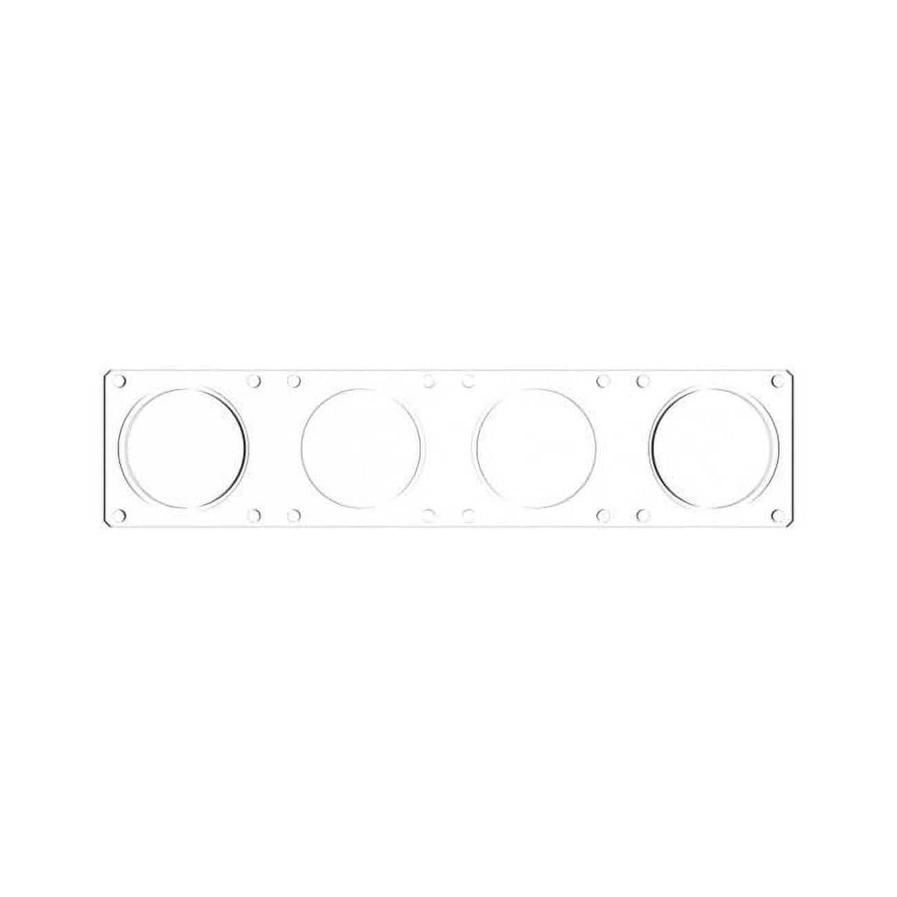 KC HiLiTES FLEX ERA LED Clear Spot Beam Lens for Light Bars