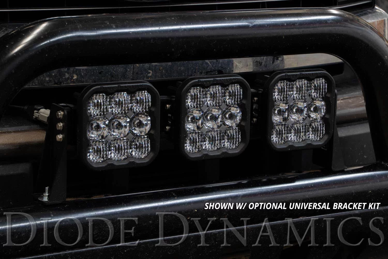 Diode Dynamics SS5 Pro Universal CrossLink 3-Pod Lightbar White Combo DD7238