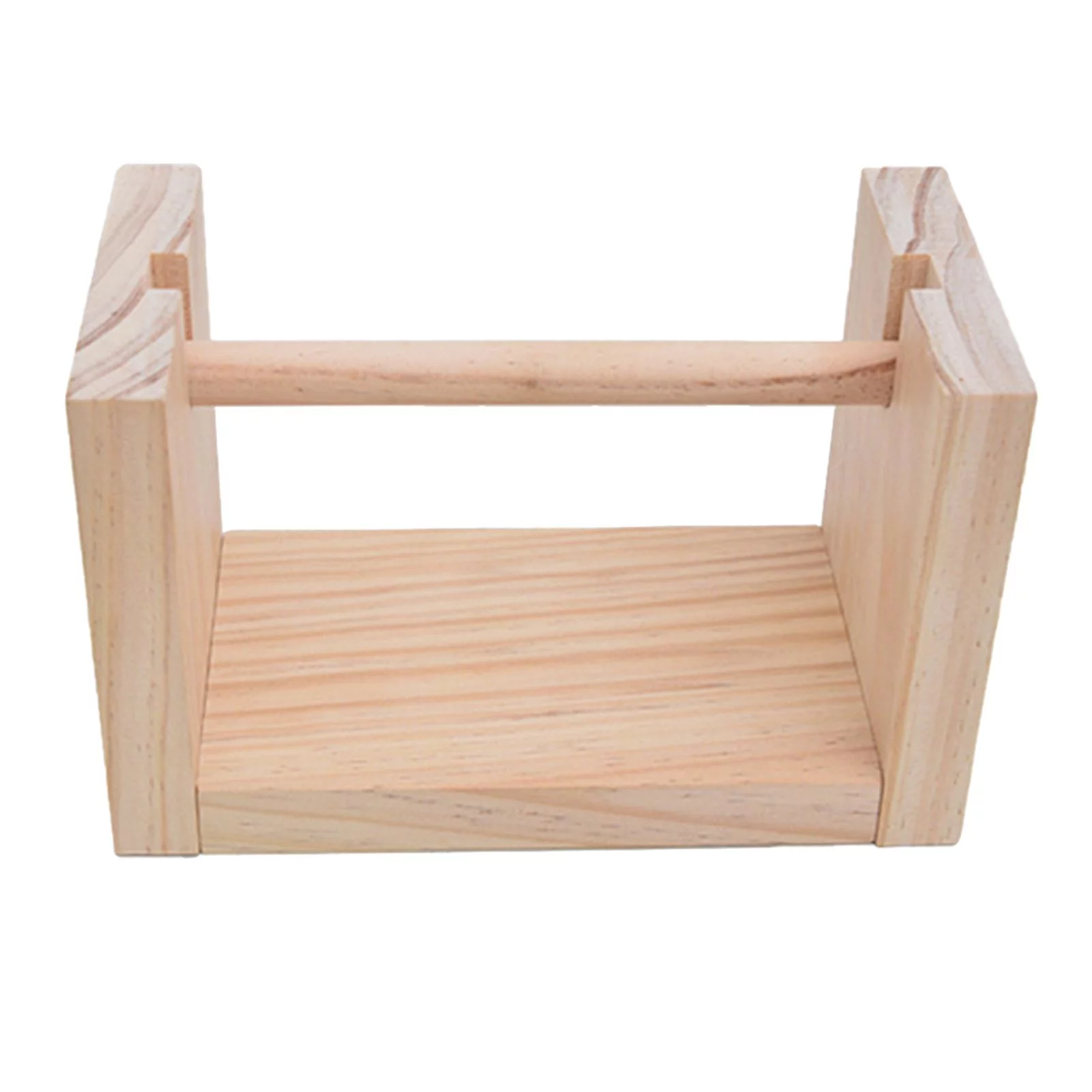 Wooden Yarn Holder Presents Rotatable Portable Easy to Use Prevent Thread Tangling Multi Use Wool String Dispenser for Sewing Accessory L