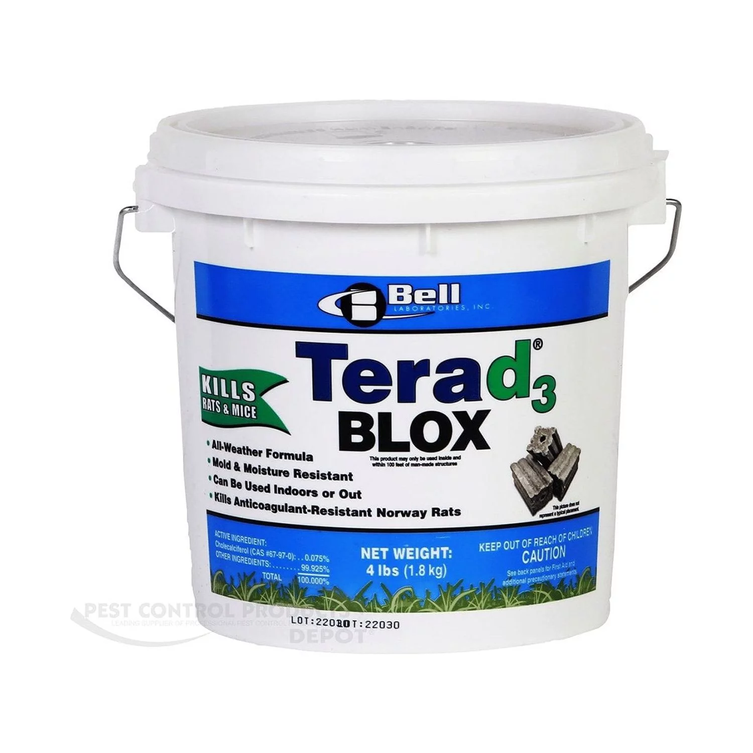 Terad 3 Blox 18#- Natural Rodenticide