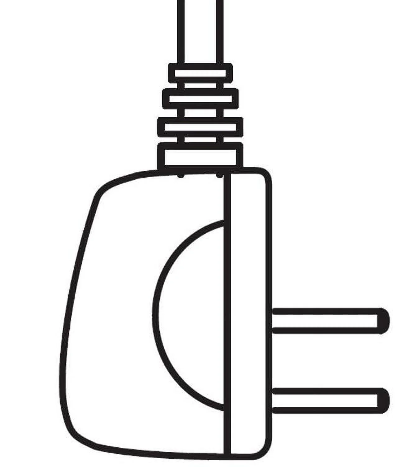 American Standard M950223-0070A Plug-In Power Supply 120 Vac, 60Hz Input 5 Vdc, 500Ma