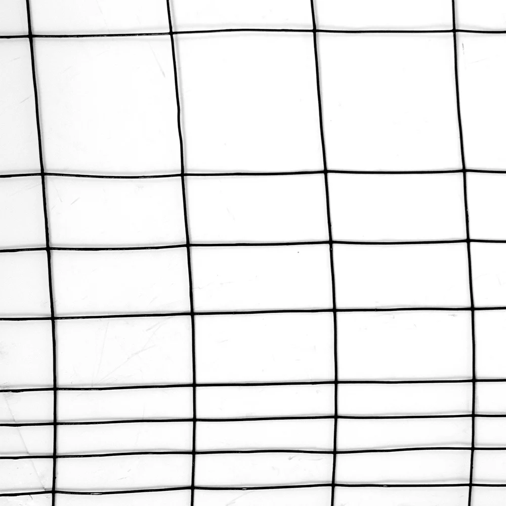 YARDGARD 3 Inch by 2 Inch Mesh, 48 Inch by 50 Foot 16 Gauge Black PVC Coated Welded Wire Fence