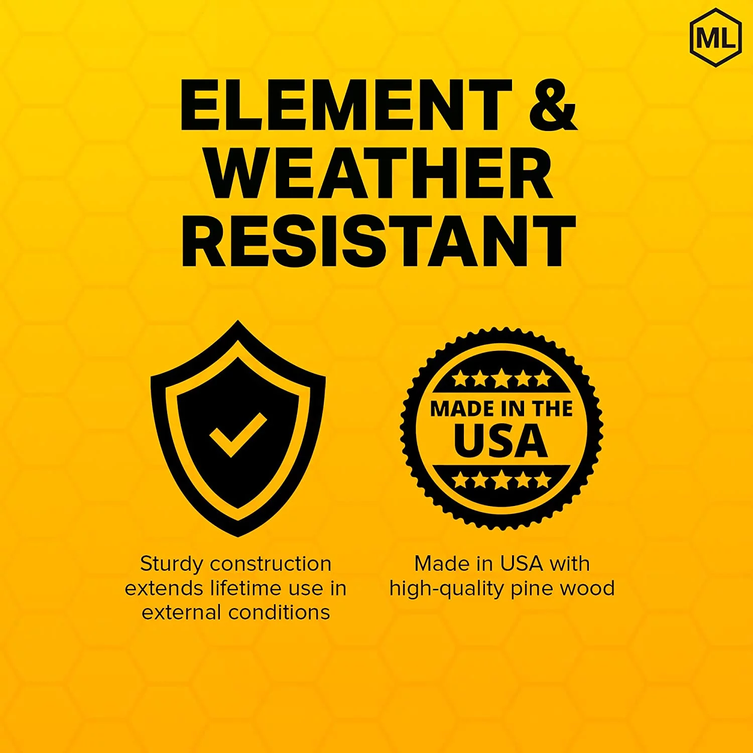 QINBI Hive Body Bundle, Assembled, 10-Frame, Painted, Beekeeping, Bee Box, Beekeeping Supplies, Harvest Honey, Includes 10 Assembled Frames w/Plastic Coated Foundation