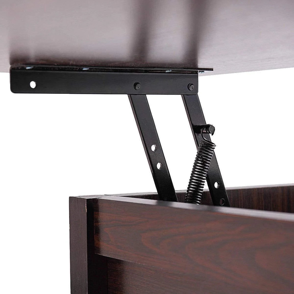 TJUNBOLIFE Lift Top Coffee Table w/Hidden Compartment   Living Room