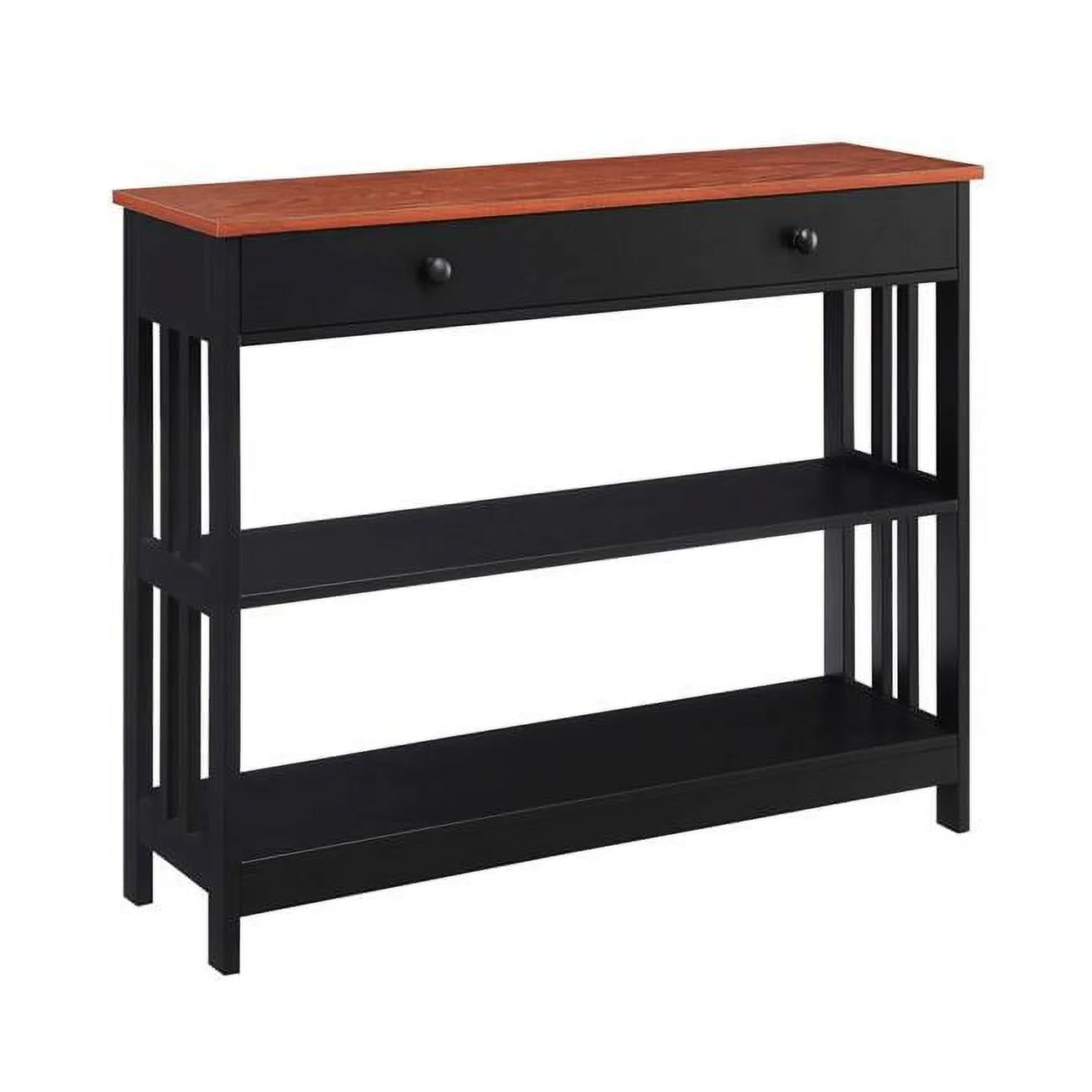 Mission 1 Drawer Console Table - 39.5 x 12 x 31.5 in.