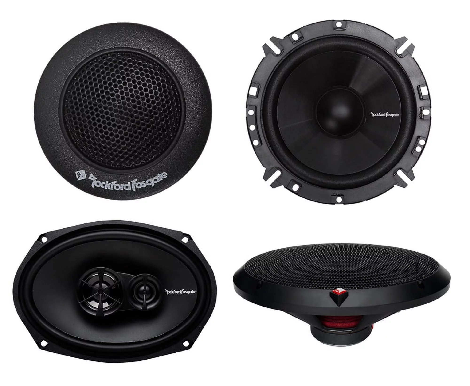 2) ROCKFORD FOSGATE R165-S 6.5