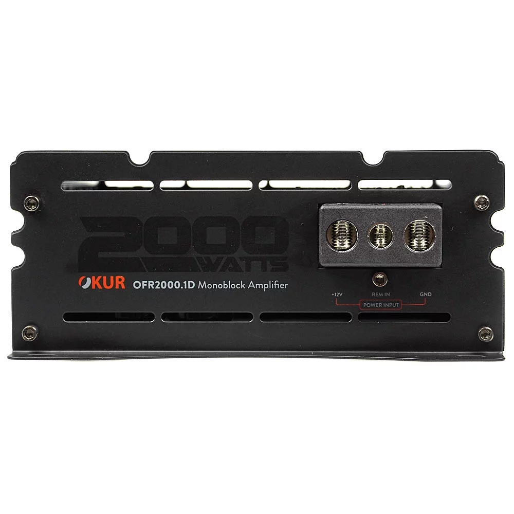 OKUR Full Range Monobloock Amplifier 2000 Watts Max 1 Ohm Class D OFR2000.1D