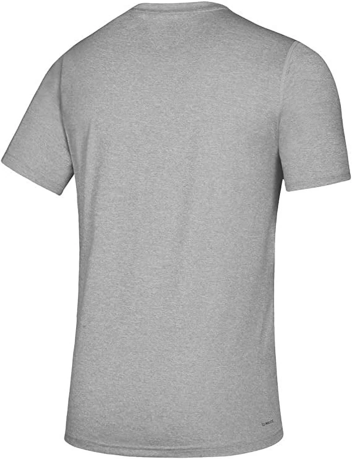 Adidas Men's Creator SS Athletic Tee T-Shirt Moisture Wick Drop Tail (Gray, L)