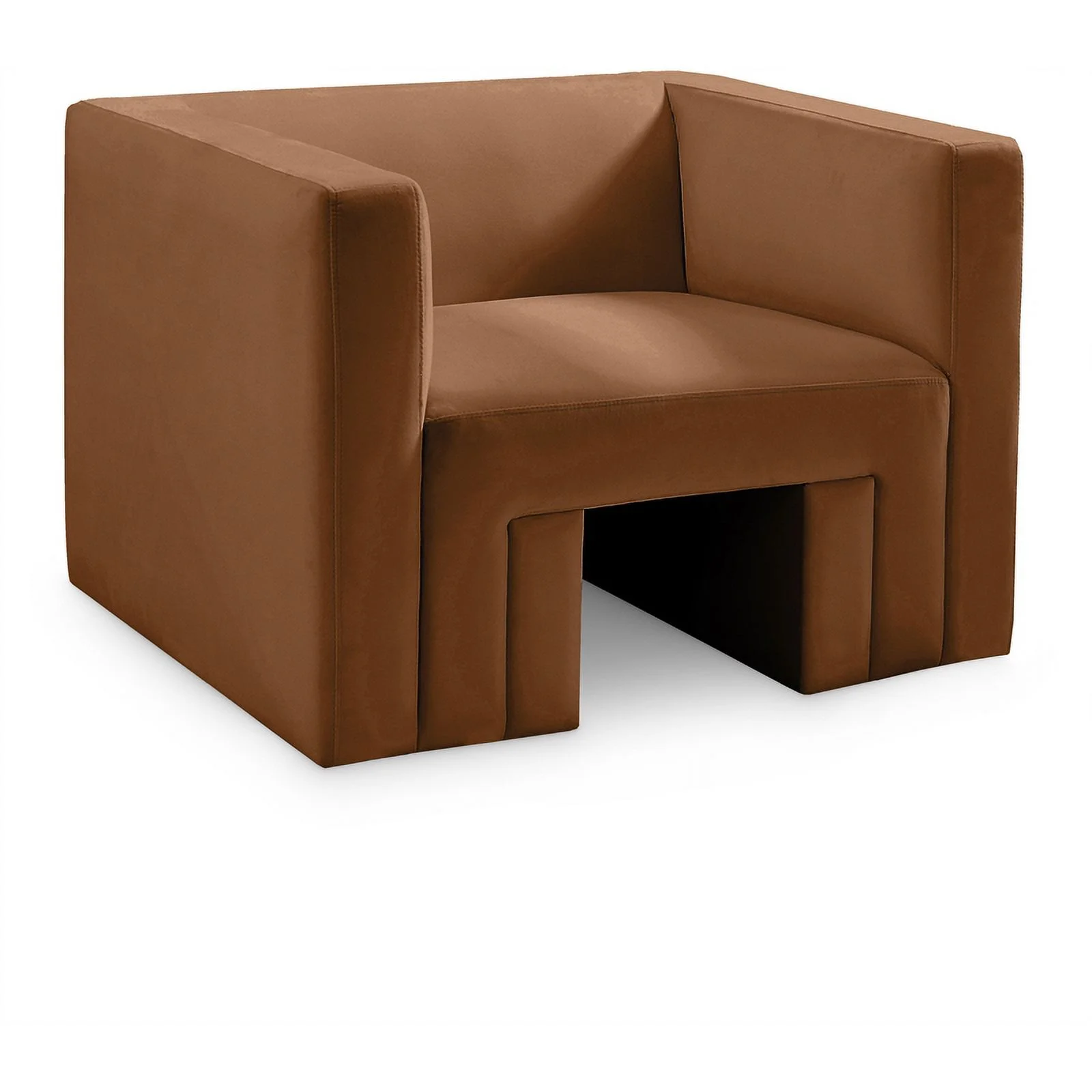 Meridian Furniture Henson Saddle Velvet Chair