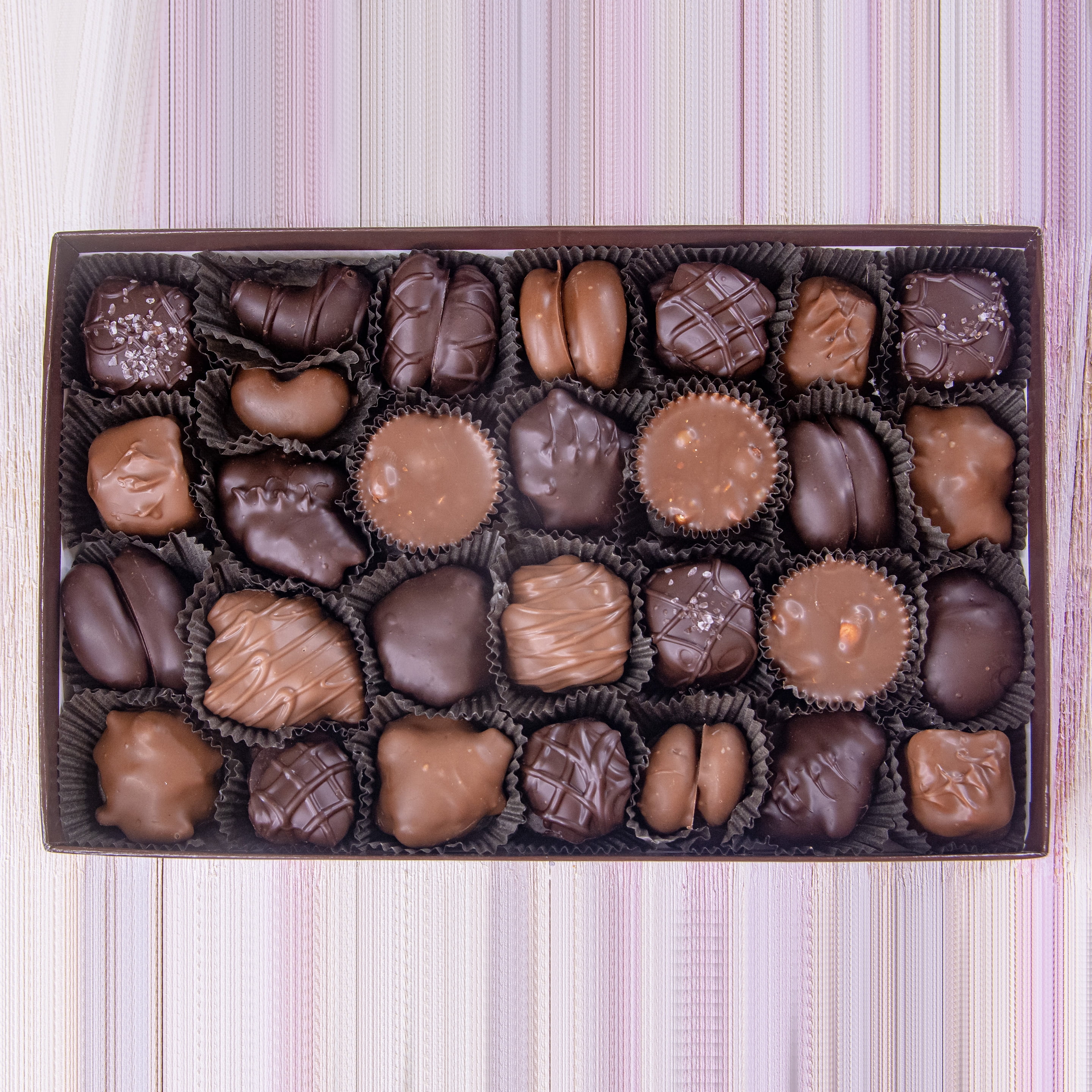 Wockenfuss Candies Nut Assortment - Milk & Dark - 2lb