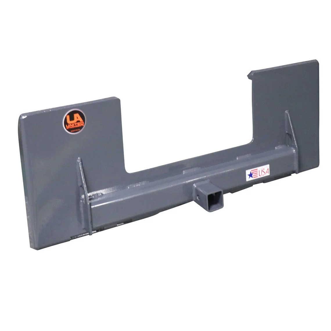 Titan Attachments USA Made Receiver Mount Plate Attachment v2, 3000 LB Towing Capacity, Skid Steer Quick Tach