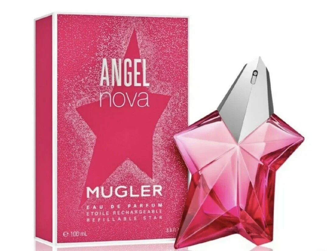 Angel Nova by Thierry Mugler for Women 3.4 oz Eau de Parfum Spray Refillable