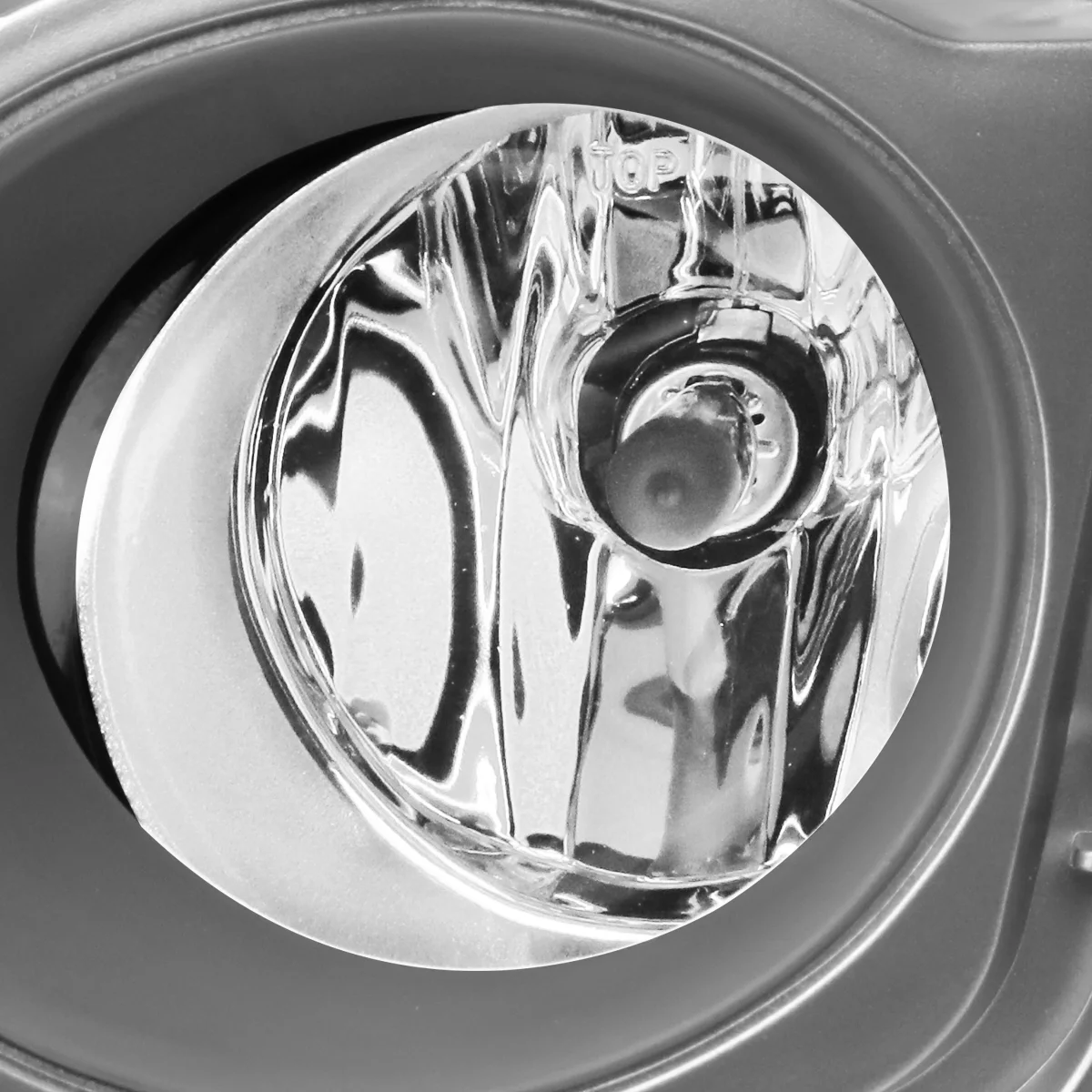 DNA Motoring FL-ZTL-244-CH For 2014 to 2016 Toyota Highlander Bumper Driving Fog Lights + Wiring Kit + Bezel + Switch (Black Cover Clear Lens)