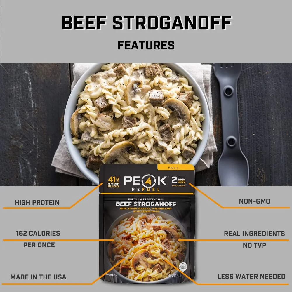 Peak Refuel - Beef Stroganoff