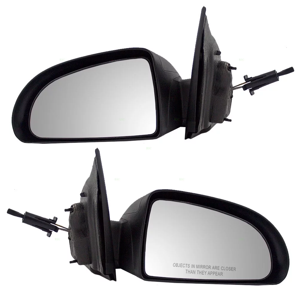 Brock Replacement Driver and Passenger Set Manual Remote Side Door Mirrors Compatible with Cobalt G5 Coupe 15943876 15943864 Fits select: 2009 CHEVROLET COBALT, 2010 CHEVROLET COBALT 1LT