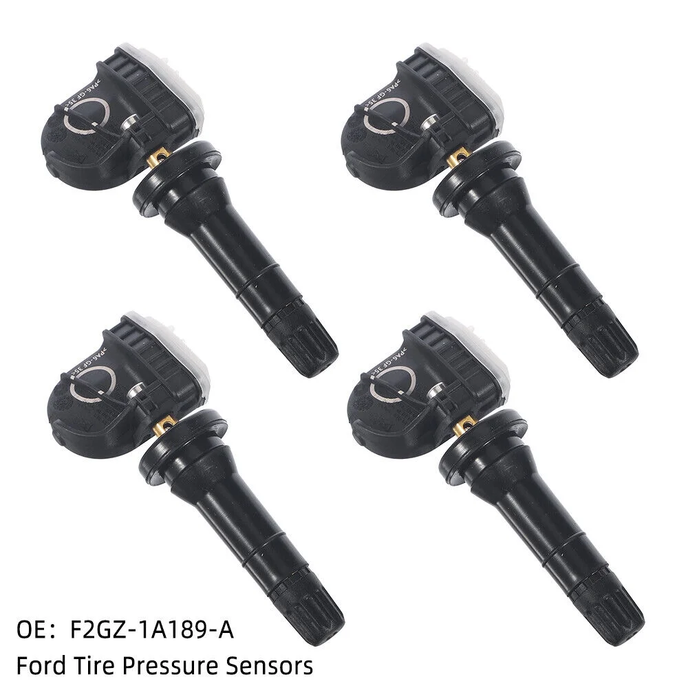 Premium Tire Pressure Sensors 4-Pack for Ford - F2GZ-1A189-A - Easy Install - Reliable Monitoring