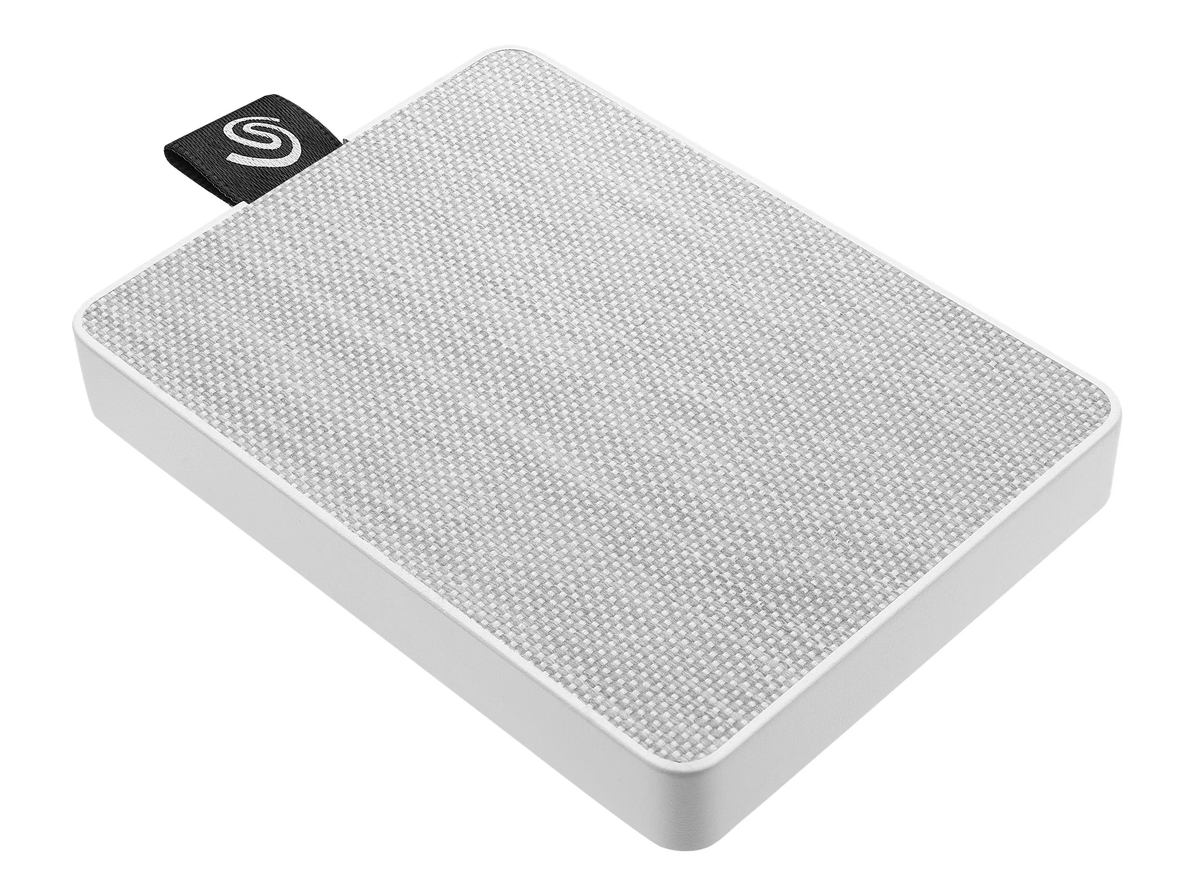 Seagate 1TB One Touch SSD External Solid State Drive Portable USB 3.0 (White)