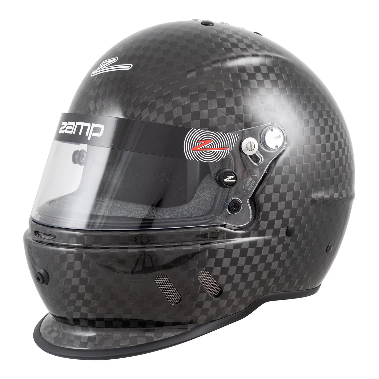 Zamp H775CA3XL RZ-65D Helmet - Full Face - Snell SA2020 Carbon Fiber - XL